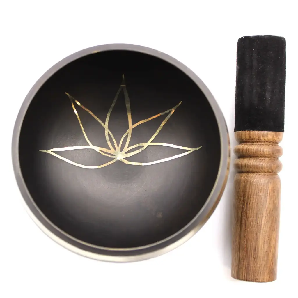 Lotus Flower Singing Bowl Set | www.artisangoods.co.uk 3