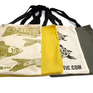 Lrg 2x4oz Reversable Cotton Bag 38x42cm – (2 designs) | www.artisangoods.co.uk 2