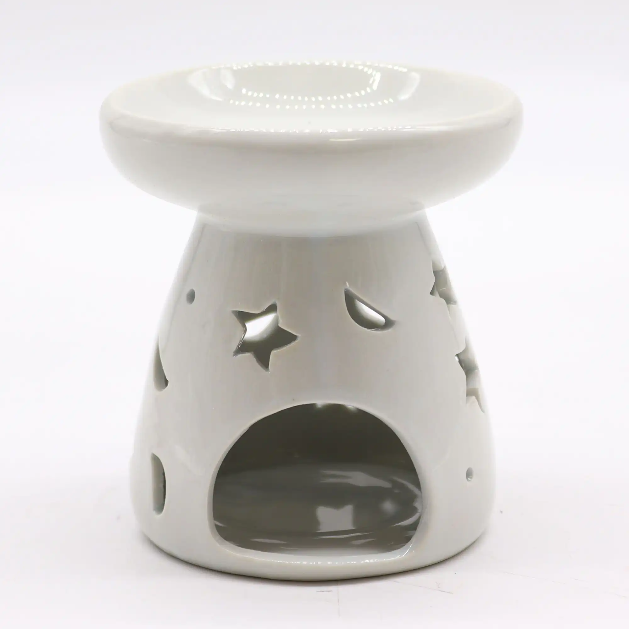Lrg Classic White Oil Burner – Moon & Star | www.artisangoods.co.uk 4 Lrg Classic White Oil Burner – Moon & Star | www.artisangoods.co.uk 3