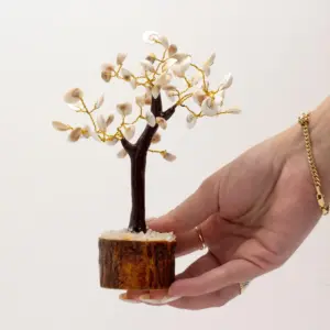 Lrg Gomati Chakra Circle Stone Tree – (60 stones) | www.artisangoods.co.uk 3