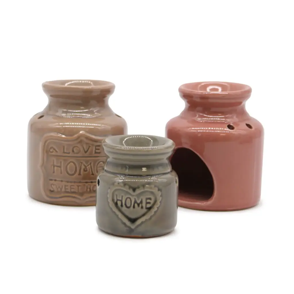 Lrg Home Oil Burner –  Love Home Sweet Home | www.artisangoods.co.uk