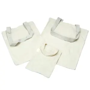 Lrg Natural 6oz Cotton Bag 38x42cm | www.artisangoods.co.uk 2