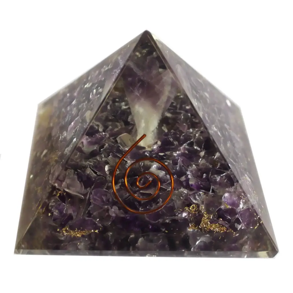Lrg Orgonite Pyramid 70mm – Angel | www.artisangoods.co.uk 5
