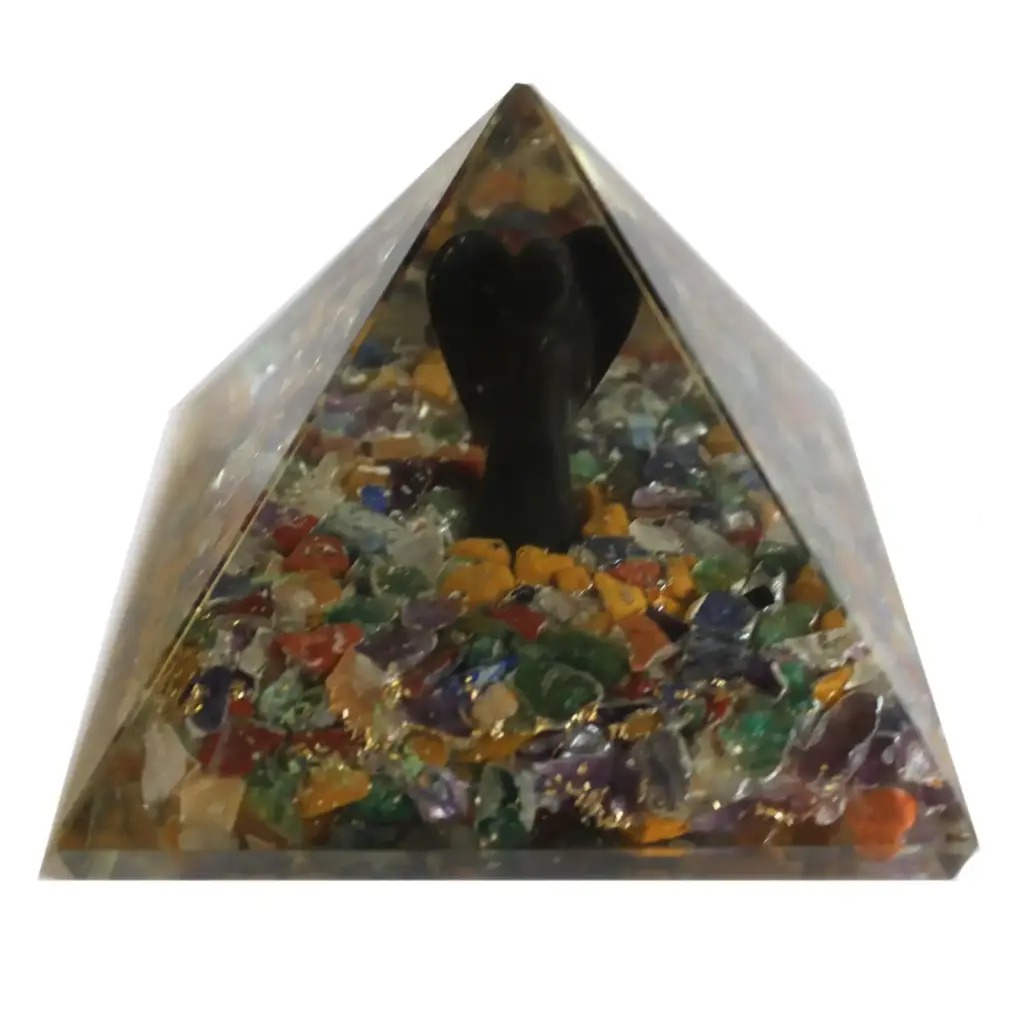 Lrg Orgonite Pyramid 70mm – Angel | www.artisangoods.co.uk 4