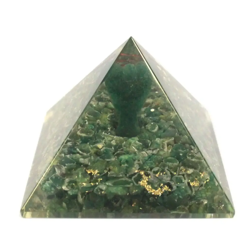 Lrg Orgonite Pyramid 70mm – Angel | www.artisangoods.co.uk 2