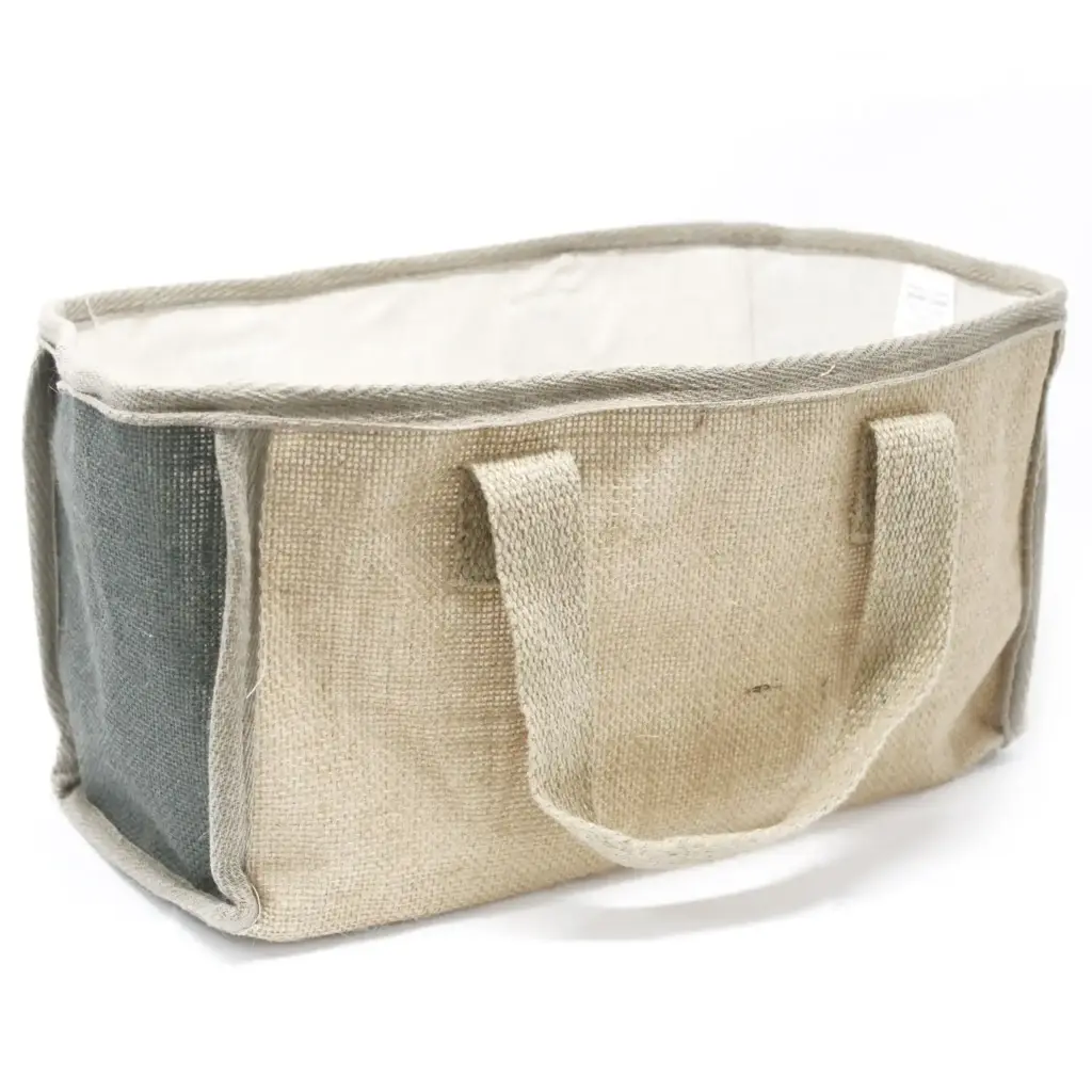 Lrg Shopping Basket – 33x18x20cm – Charcoal | www.artisangoods.co.uk