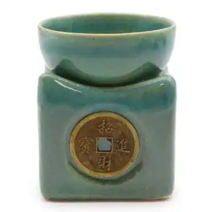 Lucky Coin Large Oil Burner – Jade | www.artisangoods.co.uk Lucky Coin Large Oil Burner – Jade | www.artisangoods.co.uk 1