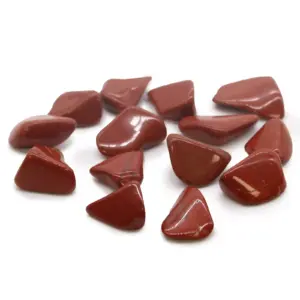 M Tumble Stone – Jasper – Red | www.artisangoods.co.uk