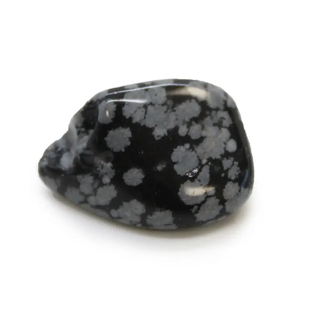 M Tumble Stone – Obsidian Snowflake | www.artisangoods.co.uk 2