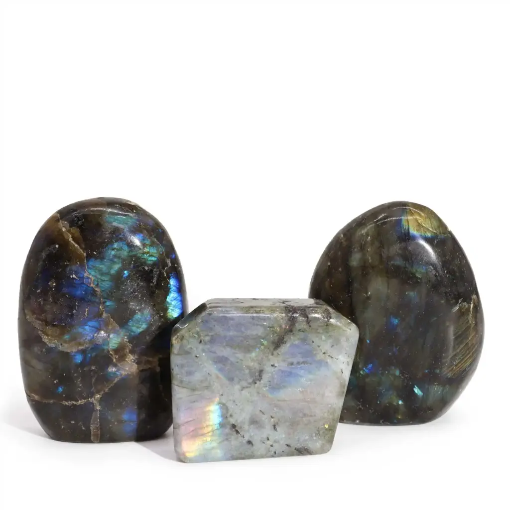 Madagascar Labradorite Tomb Stone (approx 80-100gms 50-70mm) | www.artisangoods.co.uk