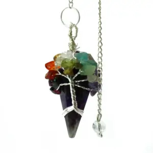 Magic Pendulum – Seven Chakra – Amethyst | www.artisangoods.co.uk 4