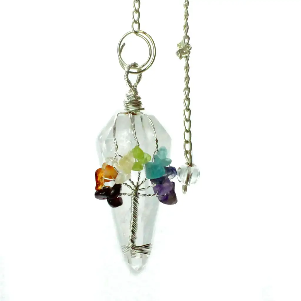Magic Pendulum – Seven Chakra – Rock Quartz | www.artisangoods.co.uk 4