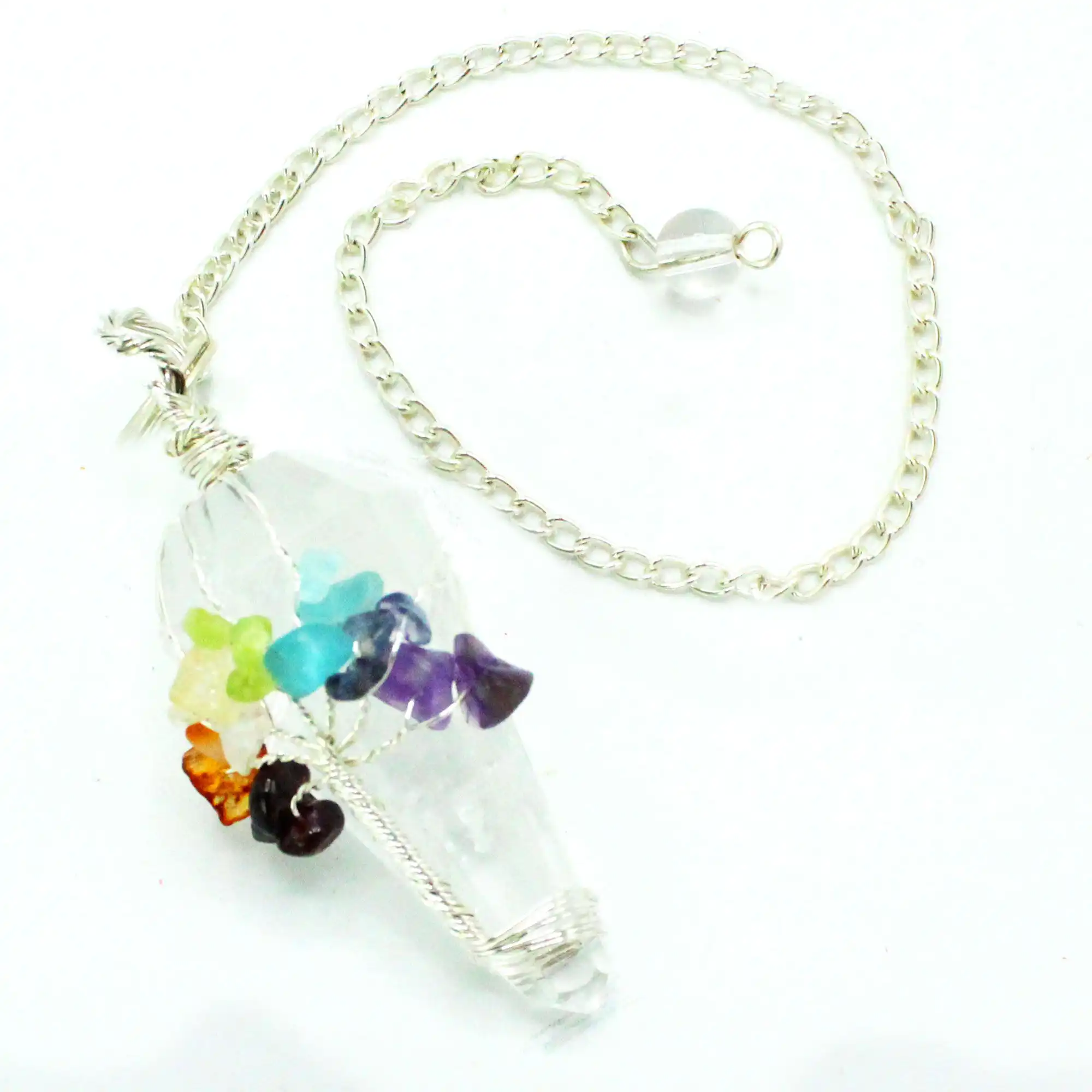 Magic Pendulum – Seven Chakra – Rock Quartz | www.artisangoods.co.uk 3 Magic Pendulum – Seven Chakra – Rock Quartz | www.artisangoods.co.uk 2