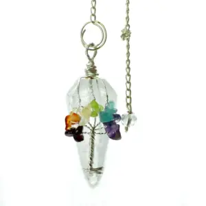 Magic Pendulum – Seven Chakra – Rock Quartz | www.artisangoods.co.uk 4