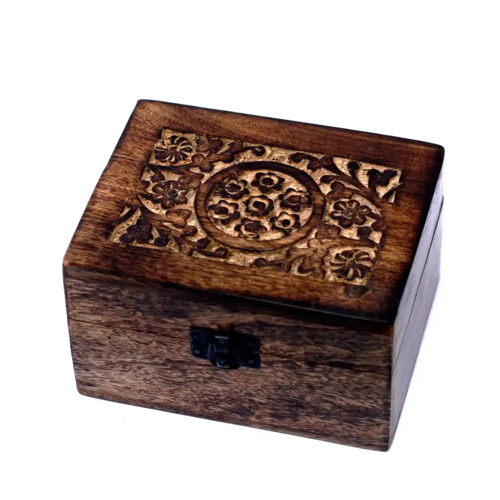 Mango Aromathrapy Box – Floral (holds 12) | www.artisangoods.co.uk Mango Aromathrapy Box – Floral (holds 12) | www.artisangoods.co.uk