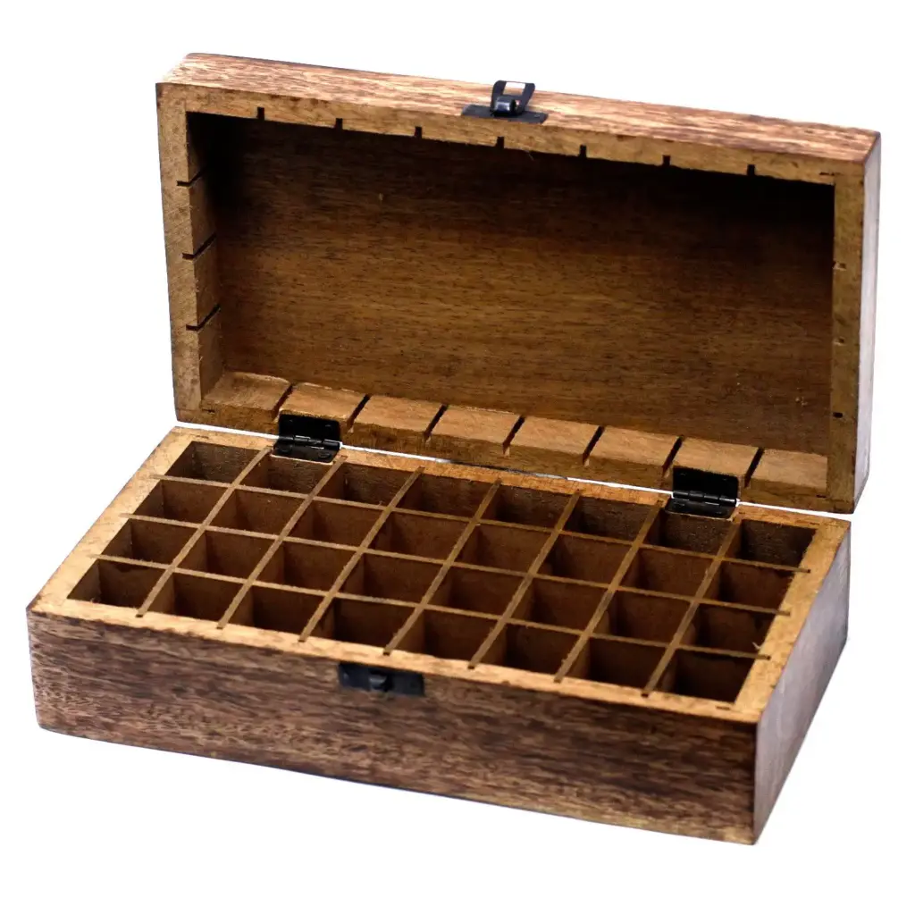 Mango Aromathrapy Box – Floral (holds 32) | www.artisangoods.co.uk 3 Mango Aromathrapy Box – Floral (holds 32) | www.artisangoods.co.uk 3