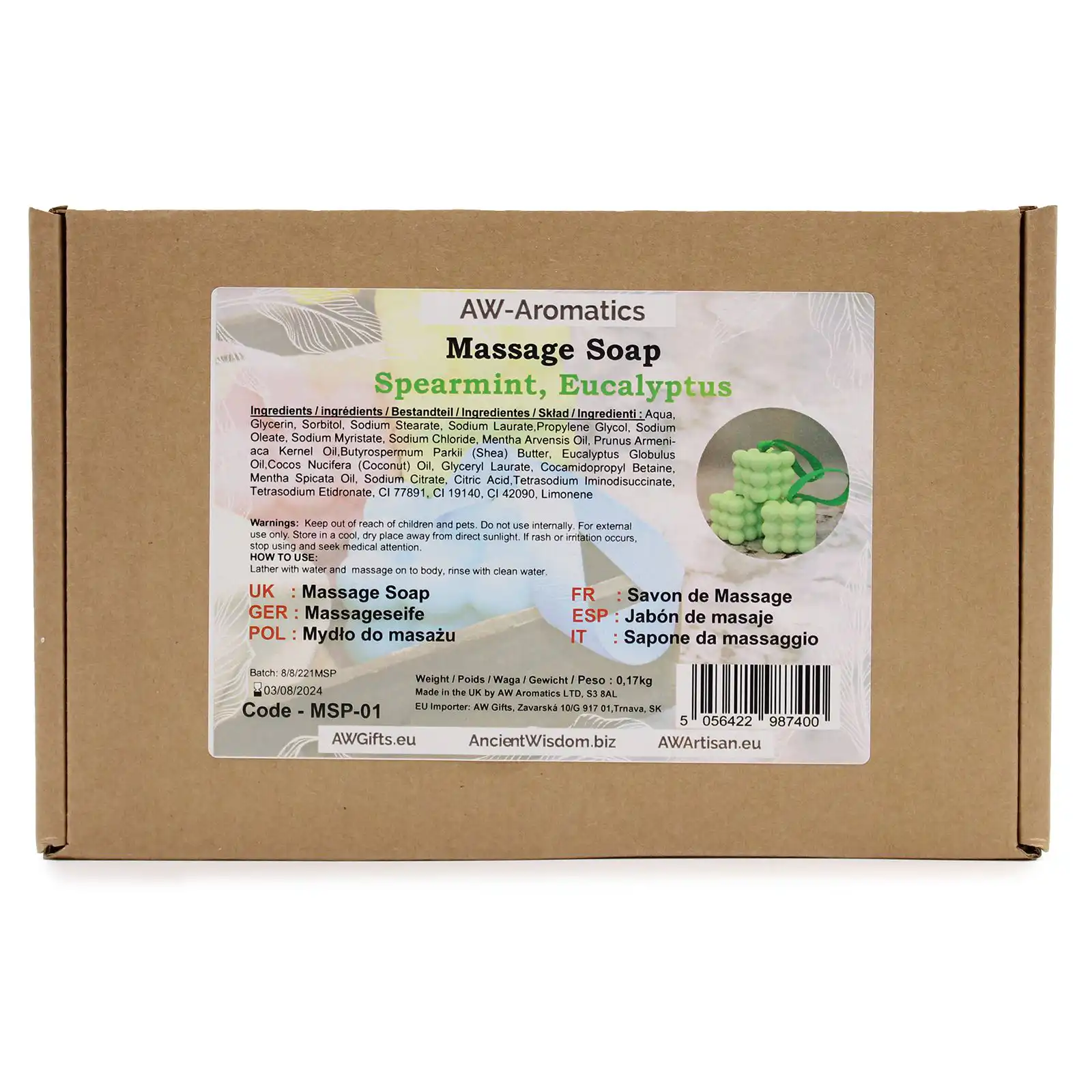 Massage Soaps – Spearmint & Eucalyptus | www.artisangoods.co.uk 3 Massage Soaps – Spearmint & Eucalyptus | www.artisangoods.co.uk 2