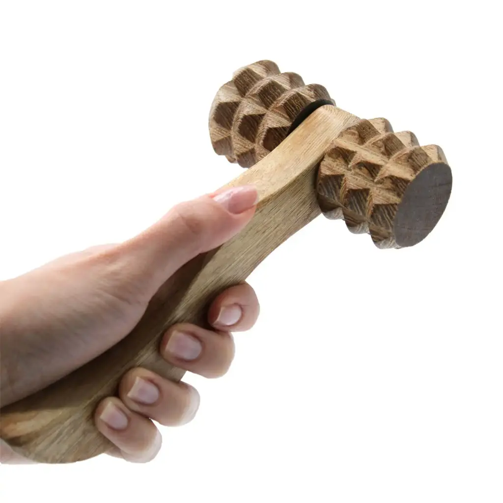 Massage Tool – Ribbed Hand Roller | www.artisangoods.co.uk 4
