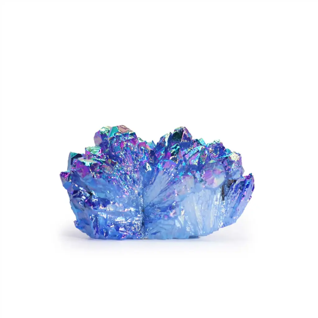 Med Enhanced Quartz – Aura Aqua Halo Quartz | www.artisangoods.co.uk