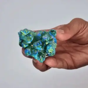 Med Enhanced Quartz – Aura Green Flame Quartz | www.artisangoods.co.uk 3