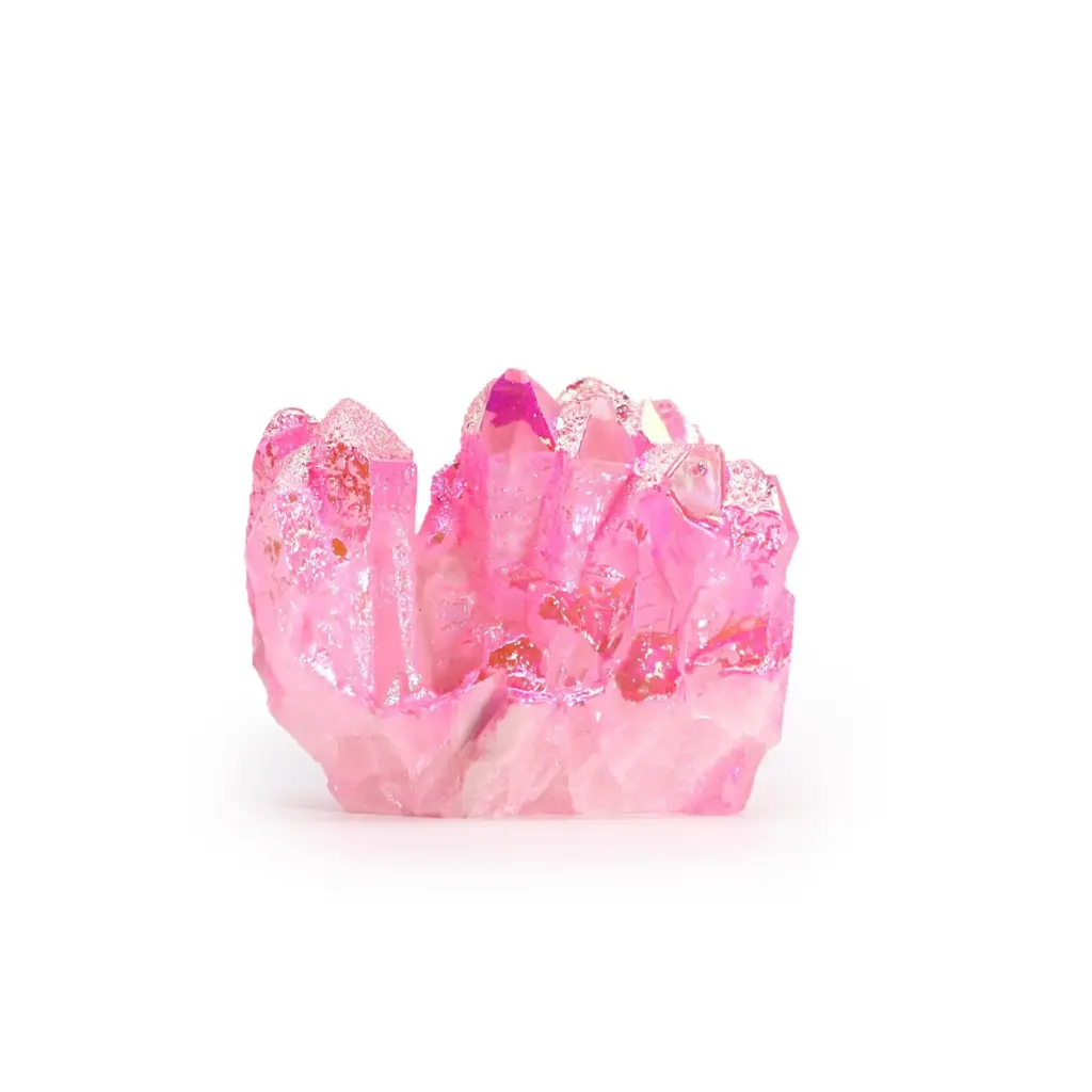 Med Enhanced Quartz – Aura Rose Halo Quartz | www.artisangoods.co.uk
