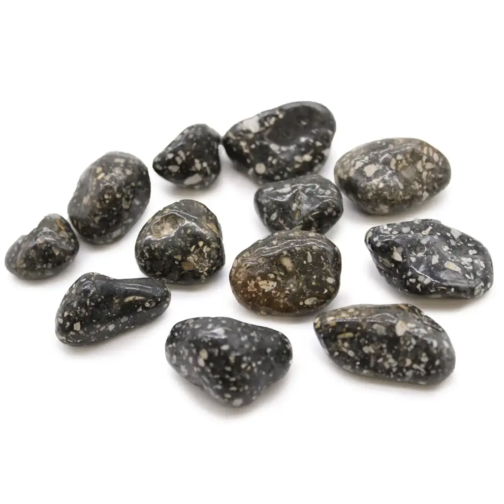Medium African Tumble Stones – Guinea Fowl Medium | www.artisangoods.co.uk