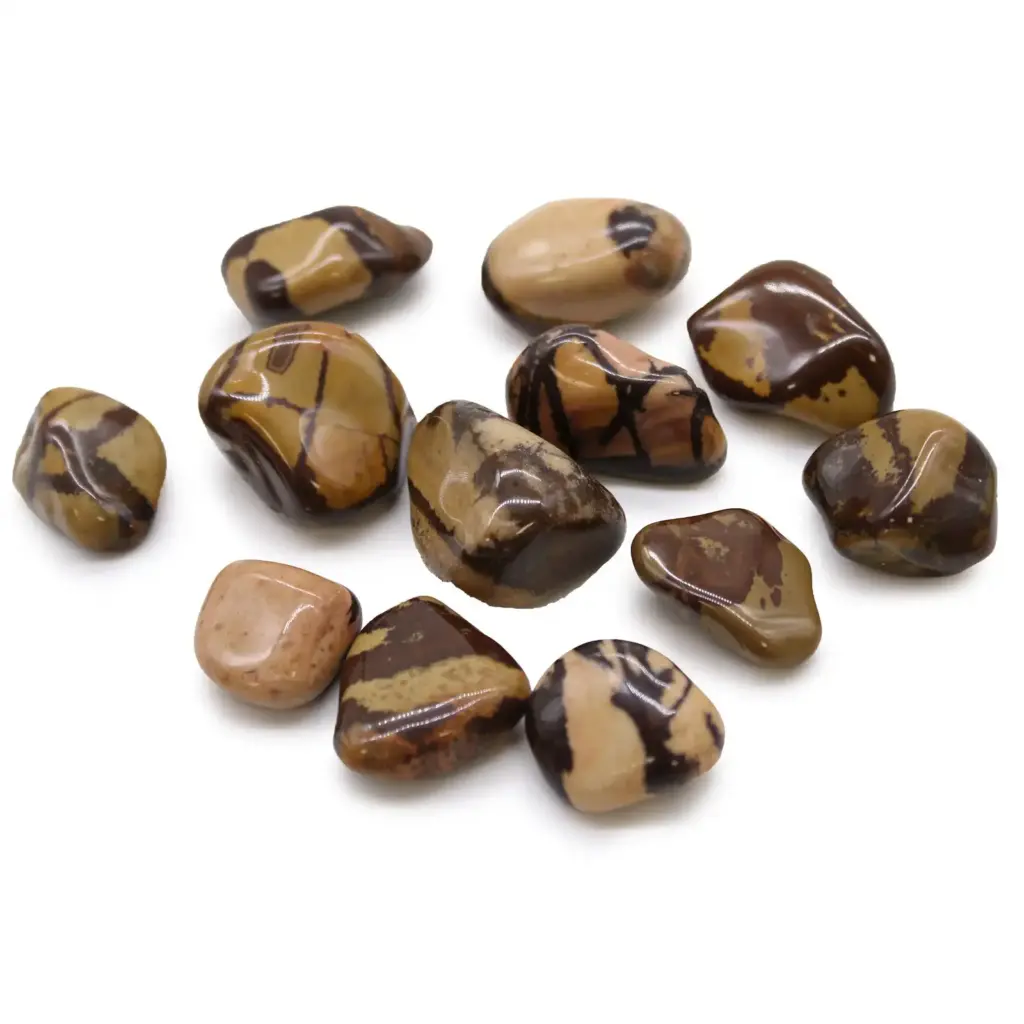 Medium African Tumble Stones – Jasper Nguni | www.artisangoods.co.uk Medium African Tumble Stones – Jasper Nguni | www.artisangoods.co.uk