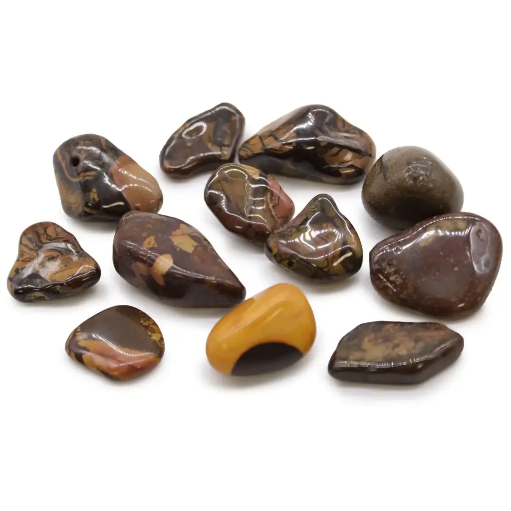 Medium African Tumble Stones – Picture Nguni | www.artisangoods.co.uk