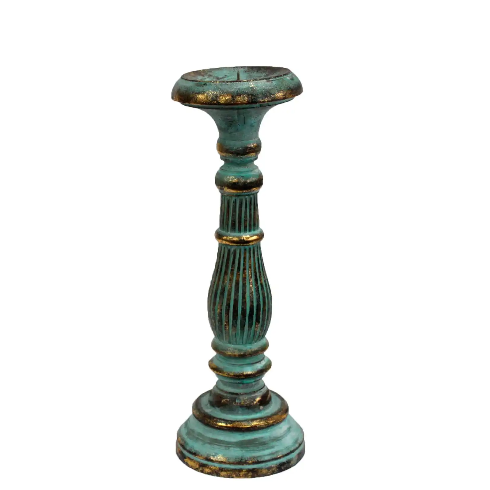 Medium Candle Stand – Turquois Gold | www.artisangoods.co.uk 2 Medium Candle Stand – Turquois Gold | www.artisangoods.co.uk 1
