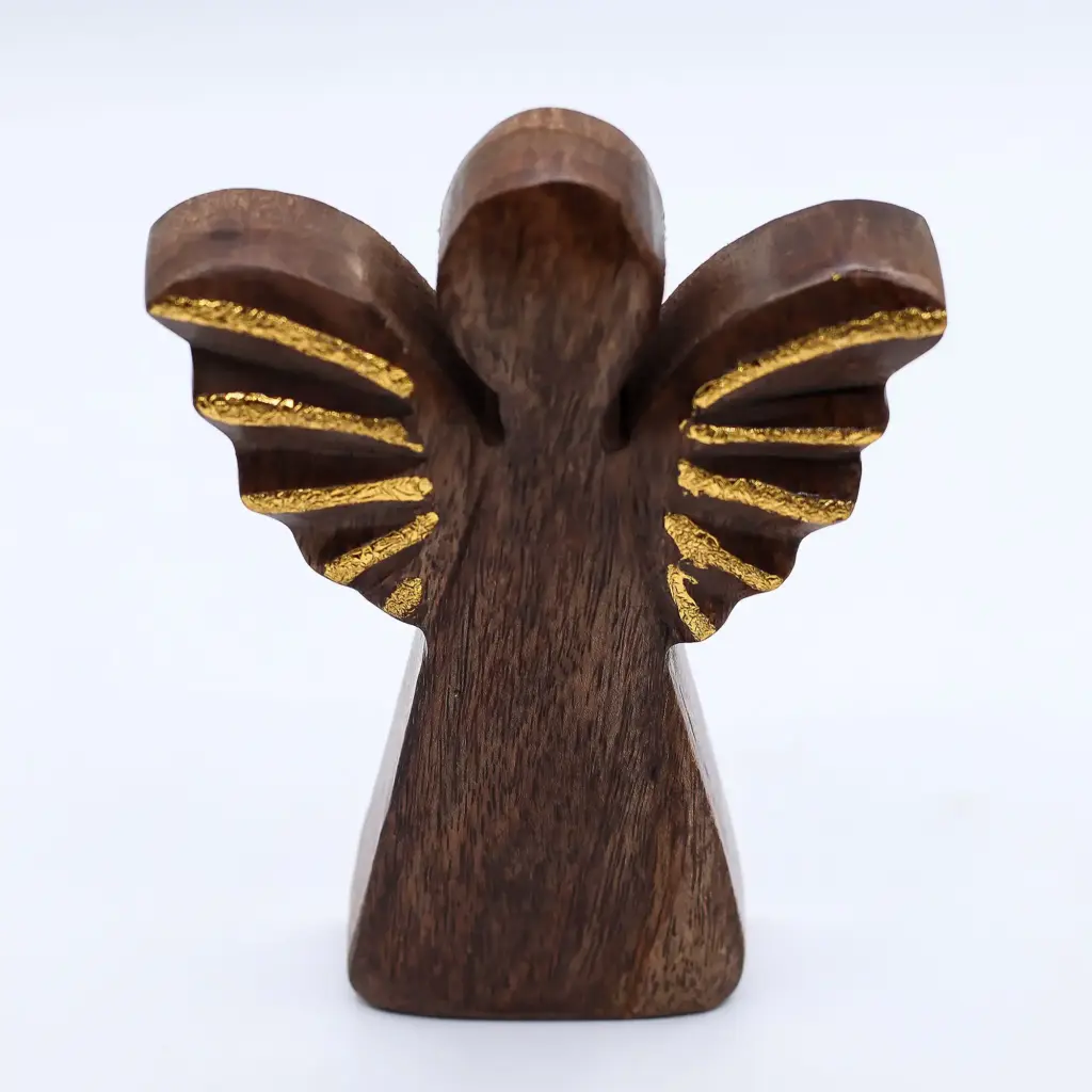 Medium Mango Wood Angel – Gold Decor | www.artisangoods.co.uk 6 Medium Mango Wood Angel – Gold Decor | www.artisangoods.co.uk 6