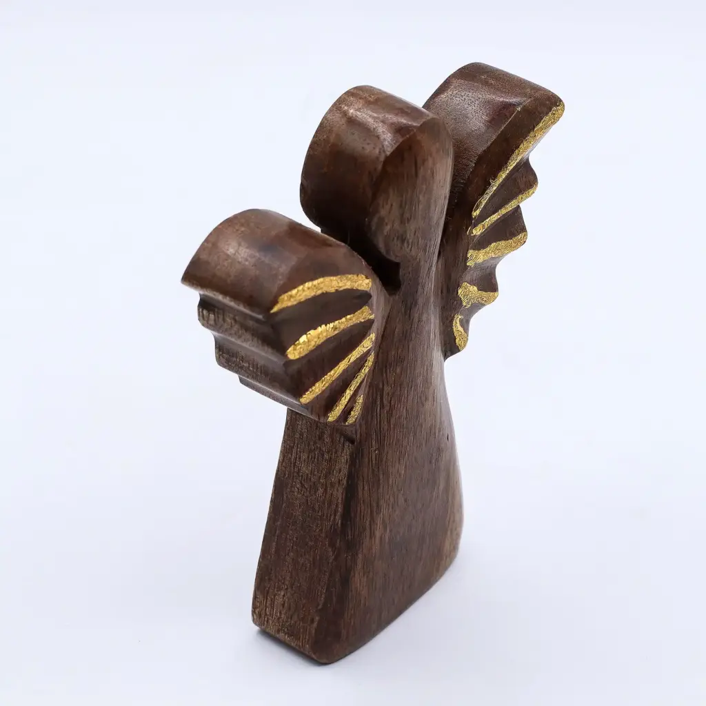 Medium Mango Wood Angel – Gold Decor | www.artisangoods.co.uk 2 Medium Mango Wood Angel – Gold Decor | www.artisangoods.co.uk 2