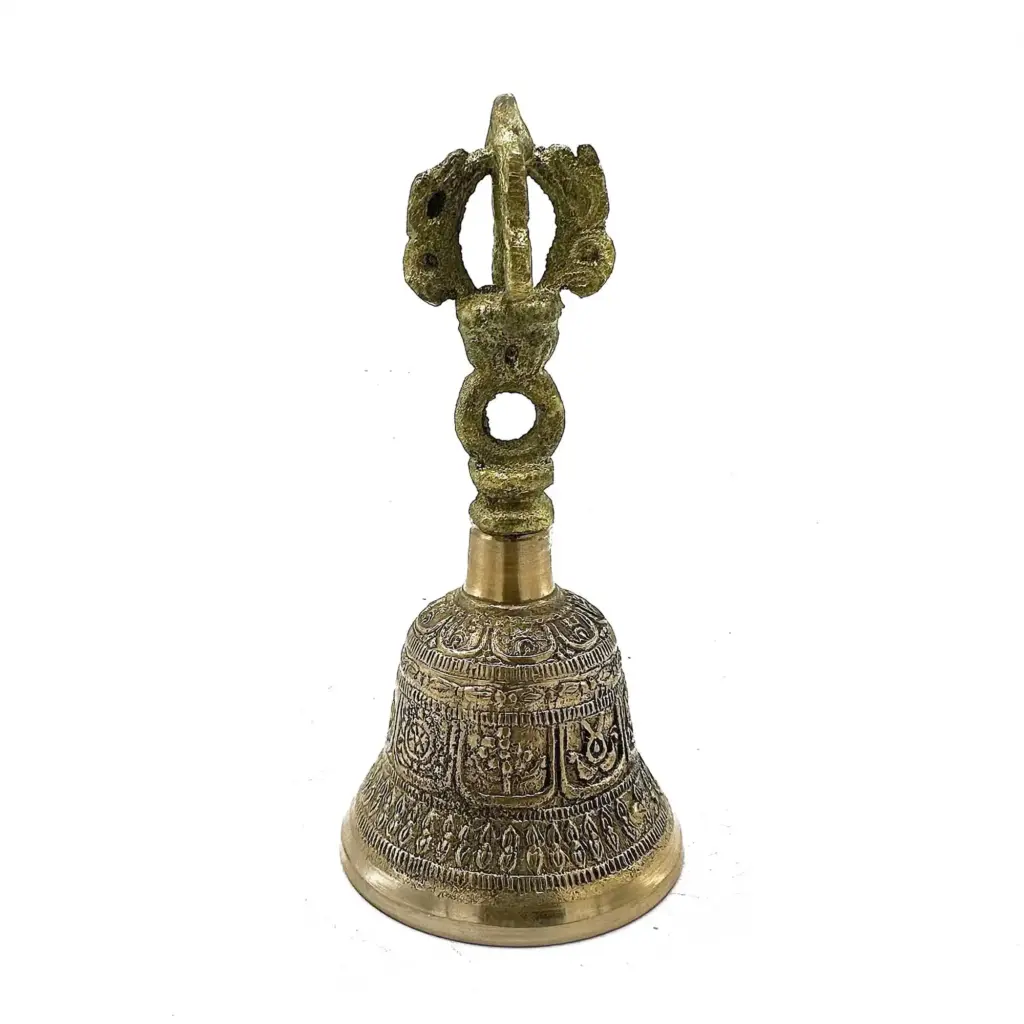Medium Tibetan Tingsha Bell – 6×11.5cm | www.artisangoods.co.uk