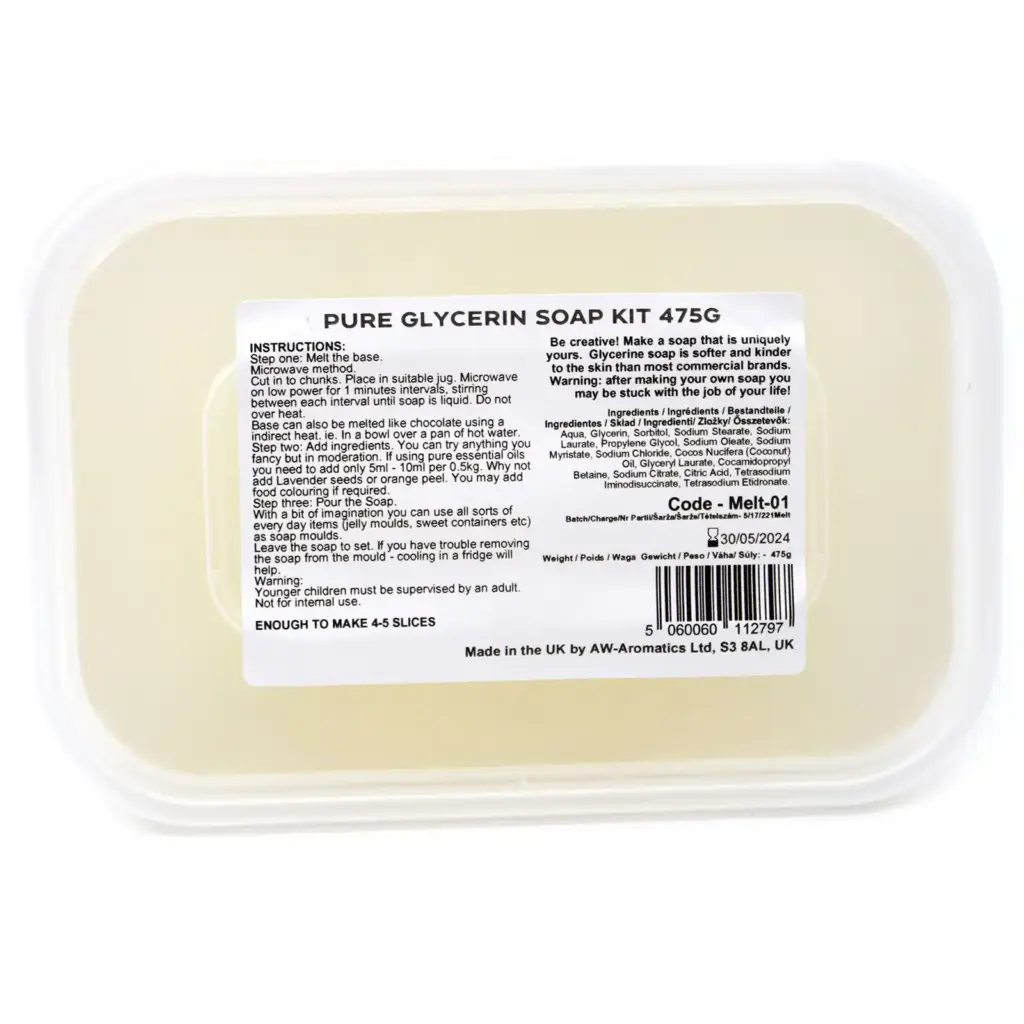 Melt and Pour 475g Soap Kit | www.artisangoods.co.uk 5