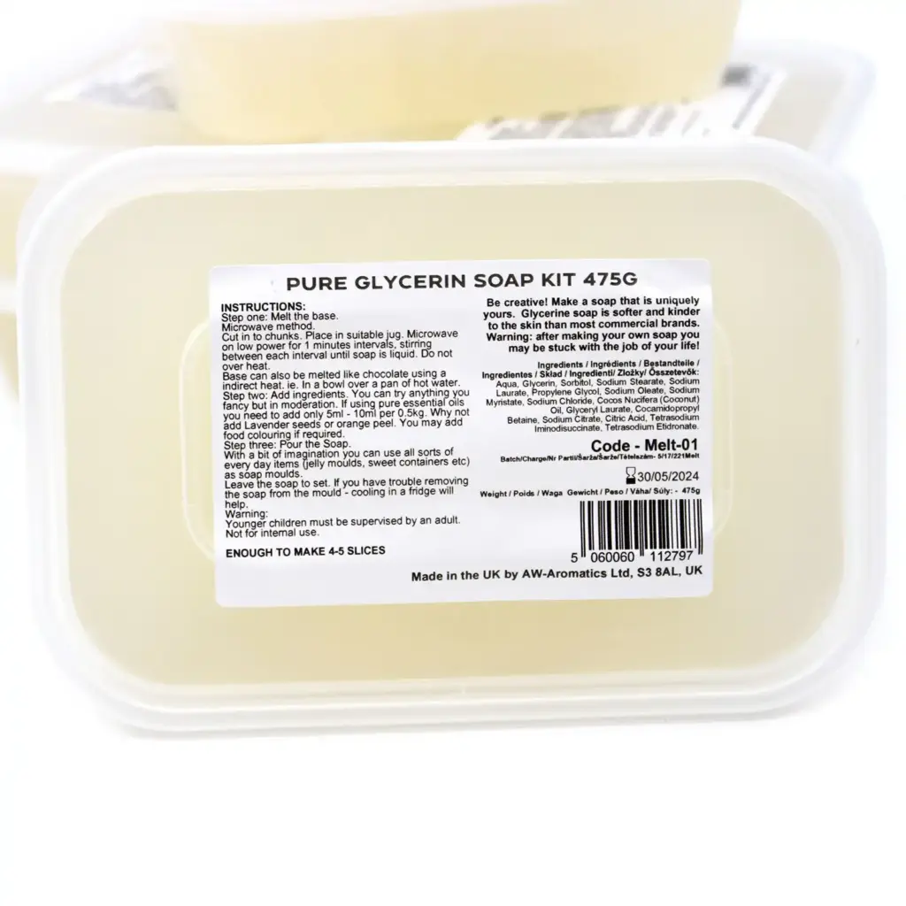 Melt and Pour 475g Soap Kit | www.artisangoods.co.uk 3