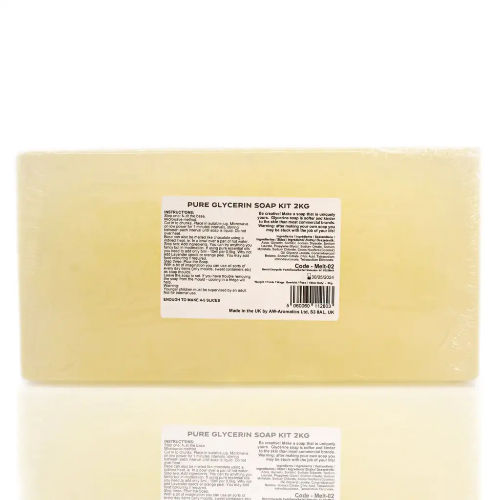 Melt and Pour Soap Base 2KG | www.artisangoods.co.uk