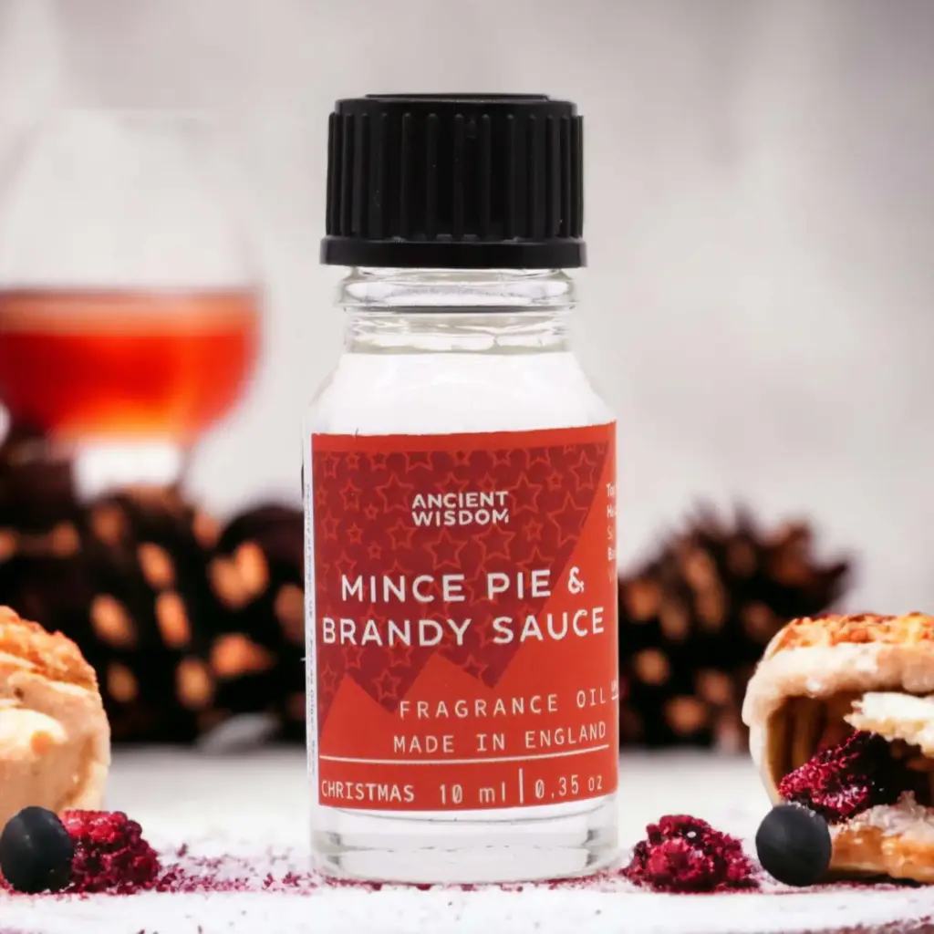 Mince Pie & Brandy Sauce Fragrance Oil 10ml | www.artisangoods.co.uk