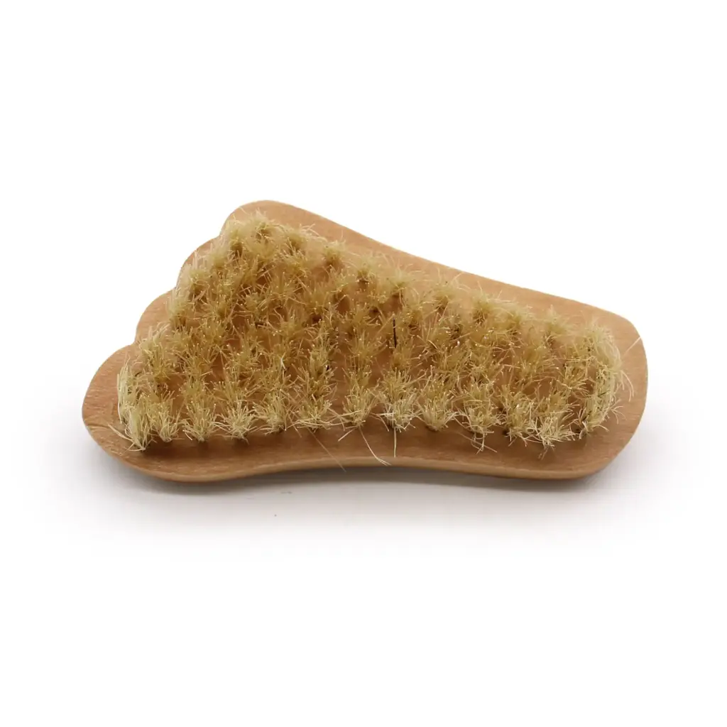 Mini Foot Shaped Brush | www.artisangoods.co.uk 2