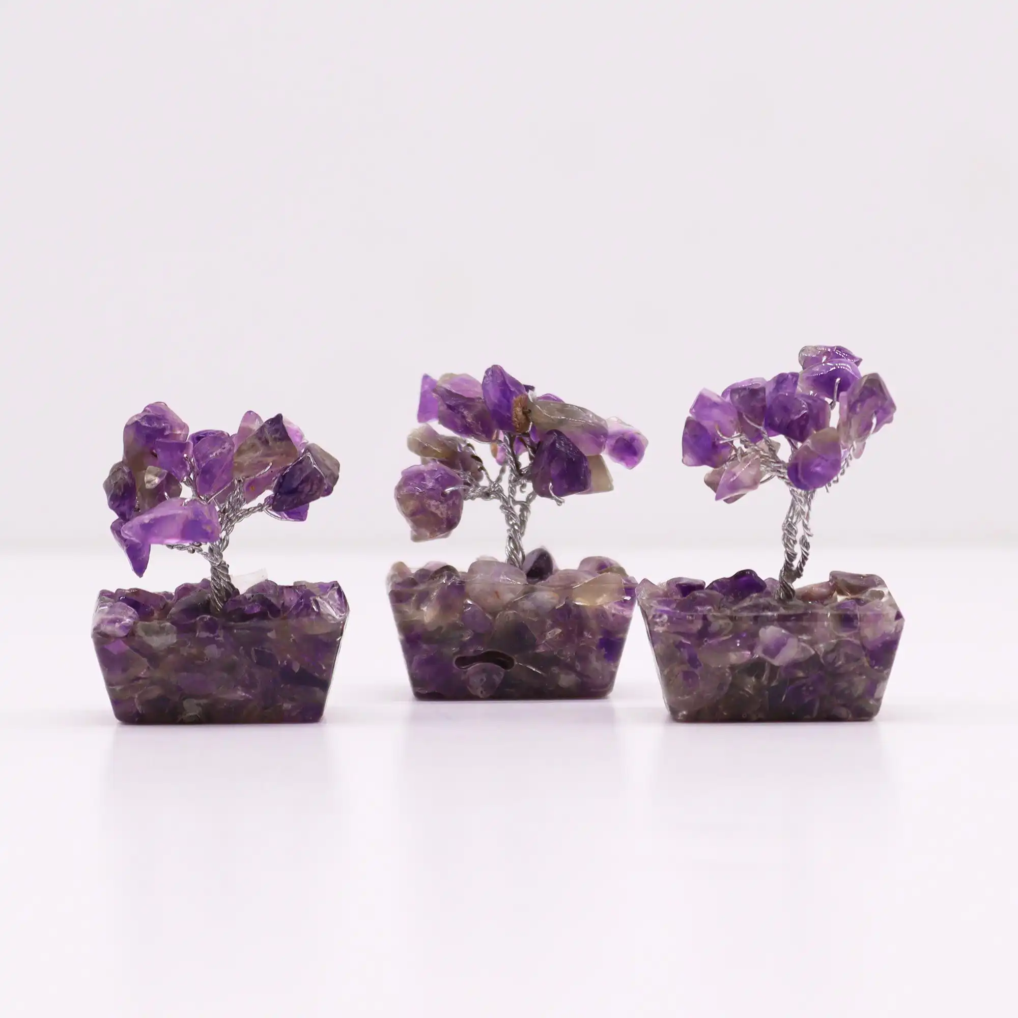 Mini Gemstone Tree On Orgonite Base – Amethyst (15 stones) | www.artisangoods.co.uk 4 Mini Gemstone Tree On Orgonite Base – Amethyst (15 stones) | www.artisangoods.co.uk 3