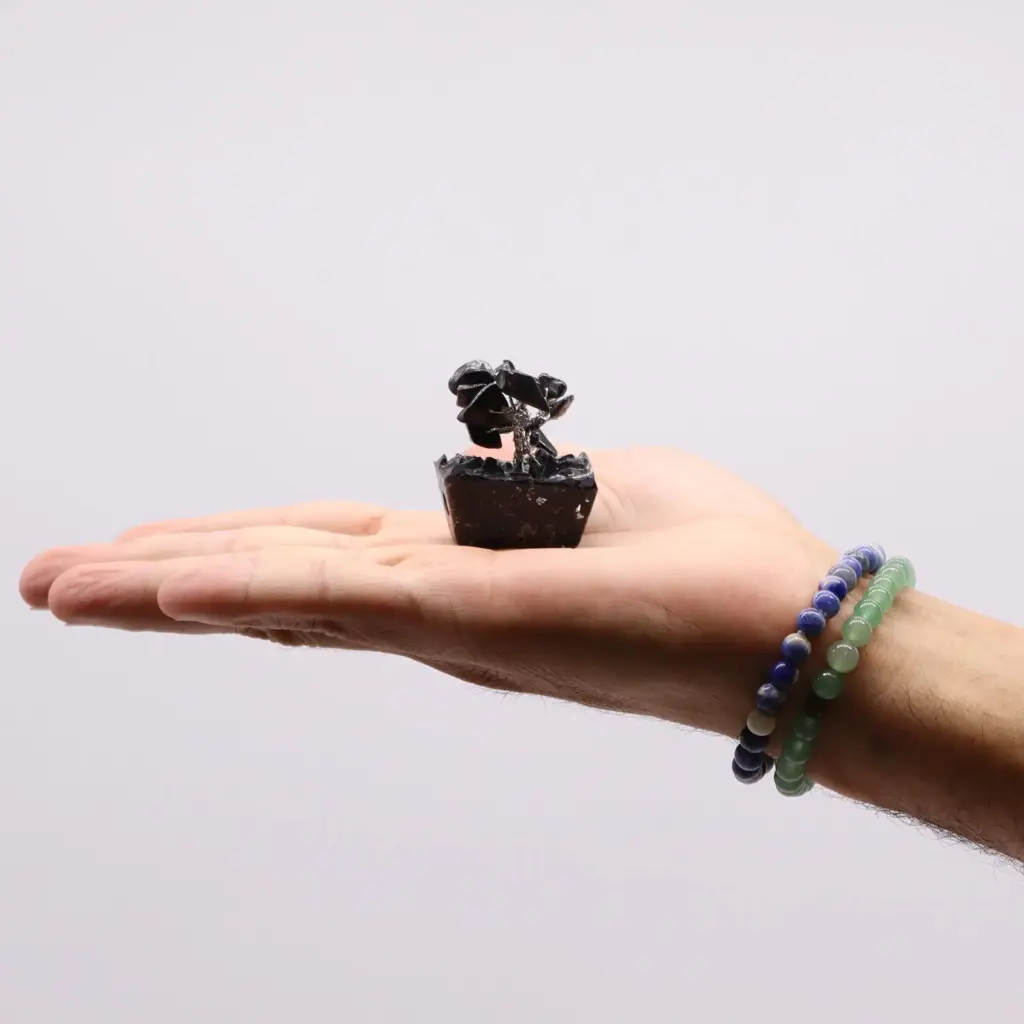 Mini Gemstone Tree On Orgonite Base – Black Agate (15 stones) | www.artisangoods.co.uk 4 Mini Gemstone Tree On Orgonite Base – Black Agate (15 stones) | www.artisangoods.co.uk 4
