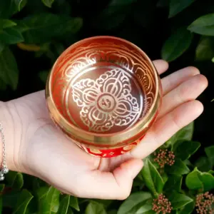 Mini Singing Bowl Gift Set – Red | www.artisangoods.co.uk 4