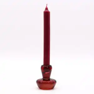 Mushroom Flip Dinner Candle / Tealight Holder – Vampire Red | www.artisangoods.co.uk 1