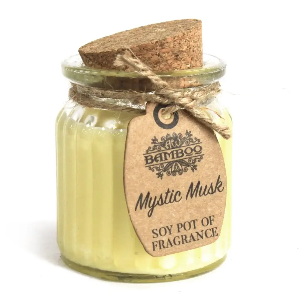 Mystic Musk Soy Pot of Fragrance Candles | www.artisangoods.co.uk