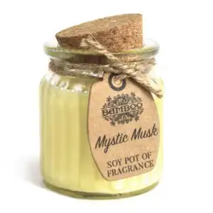 Mystic Musk Soy Pot of Fragrance Candles | www.artisangoods.co.uk 1