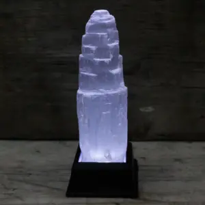 Natiural Selenite Tower – 15 cm | www.artisangoods.co.uk 3