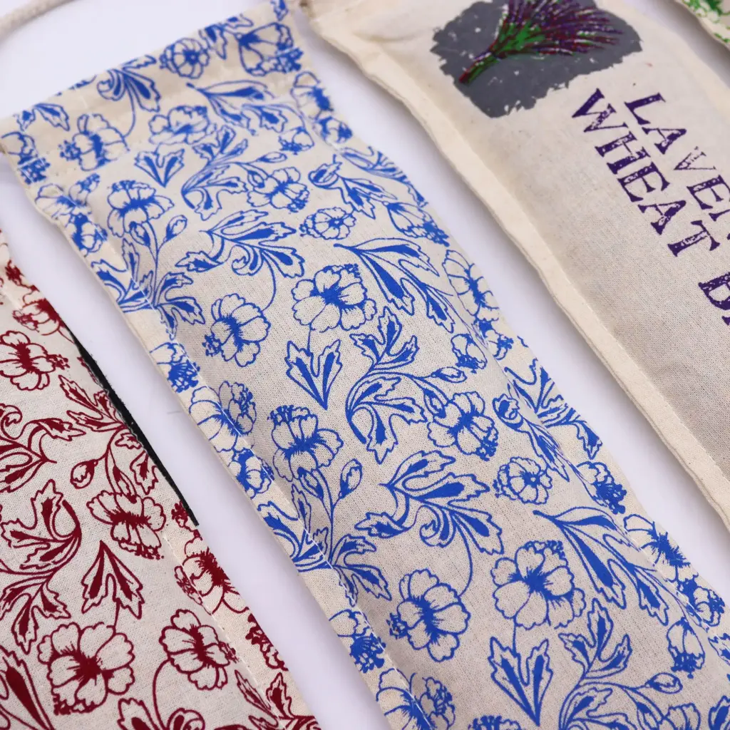 Natural Cotton Wheat Bags – Blue | www.artisangoods.co.uk 3 Natural Cotton Wheat Bags – Blue | www.artisangoods.co.uk 3