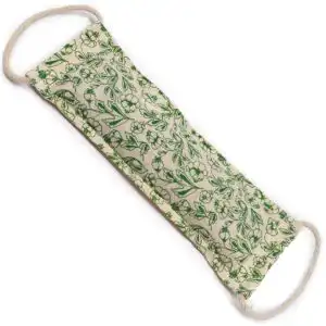 Natural Cotton Wheat Bags – Green | www.artisangoods.co.uk 1