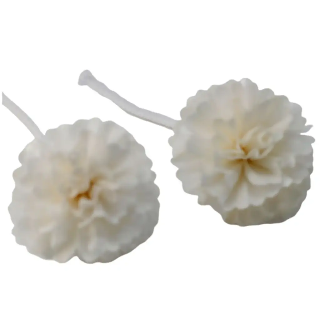 Natural Diffuser Flowers – Med Carnation on String | www.artisangoods.co.uk 3