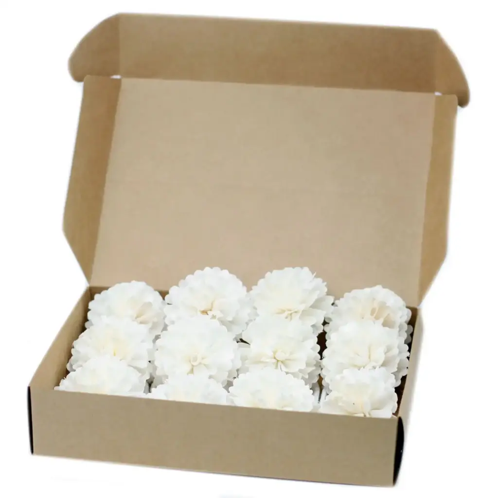 Natural Diffuser Flowers – Med Carnation on String | www.artisangoods.co.uk 2