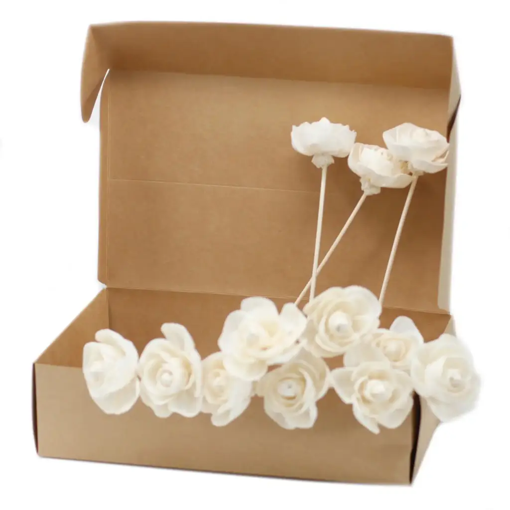 Natural Diffuser Flowers – Rose on Reed | www.artisangoods.co.uk