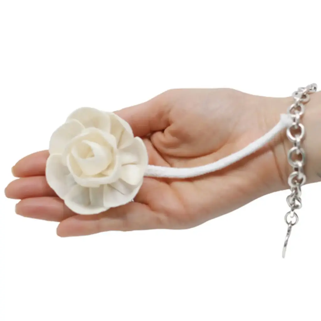 Natural Diffuser Flowers – Small Lotus on String | www.artisangoods.co.uk 3